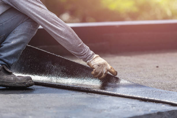 Professional Crawl Space Encapsulation technician working in Roosevelt, NY